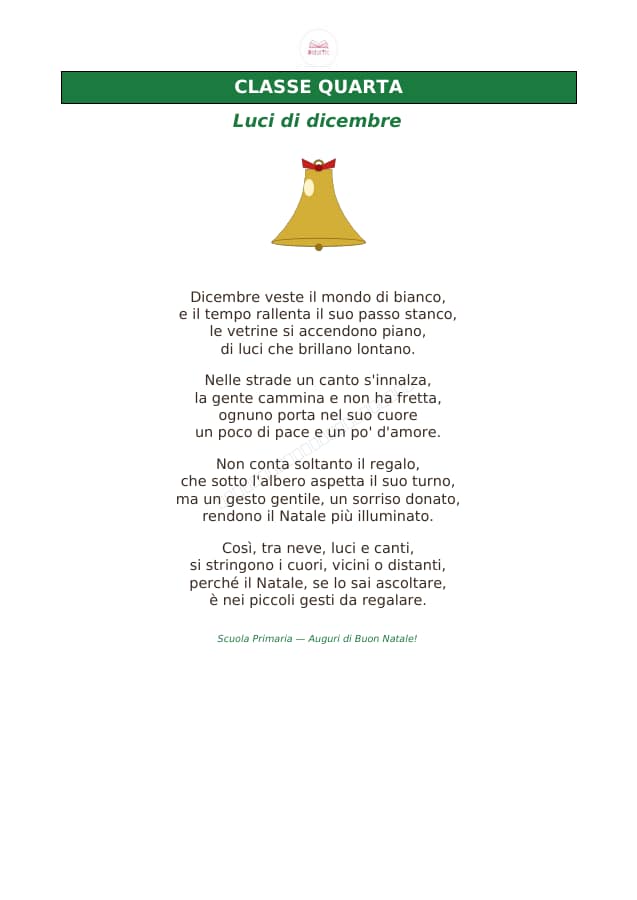 Pagina 5 di 6: Poesie e filastrocche di Natale