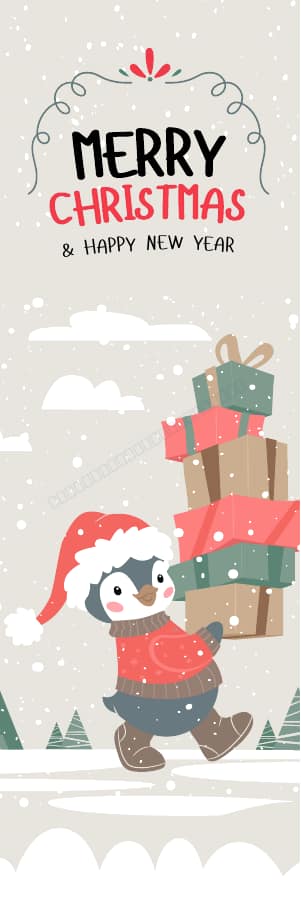 Pagina 5 di 16: Merry Christmas: biglietti di auguri bilingui